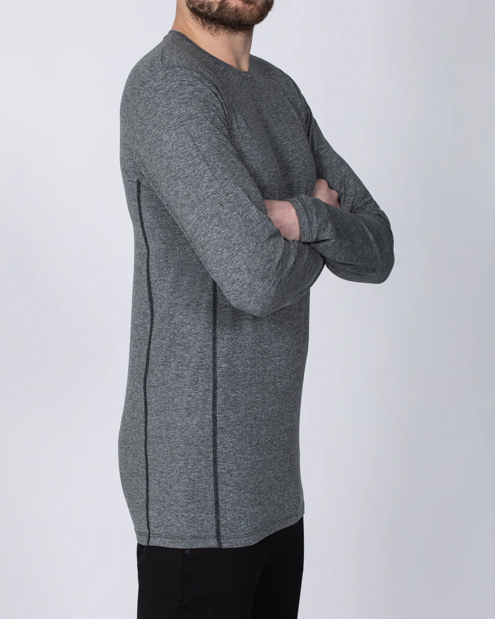 Girav Extra Tall Thermal Baselayer (grey marl) - Image 4
