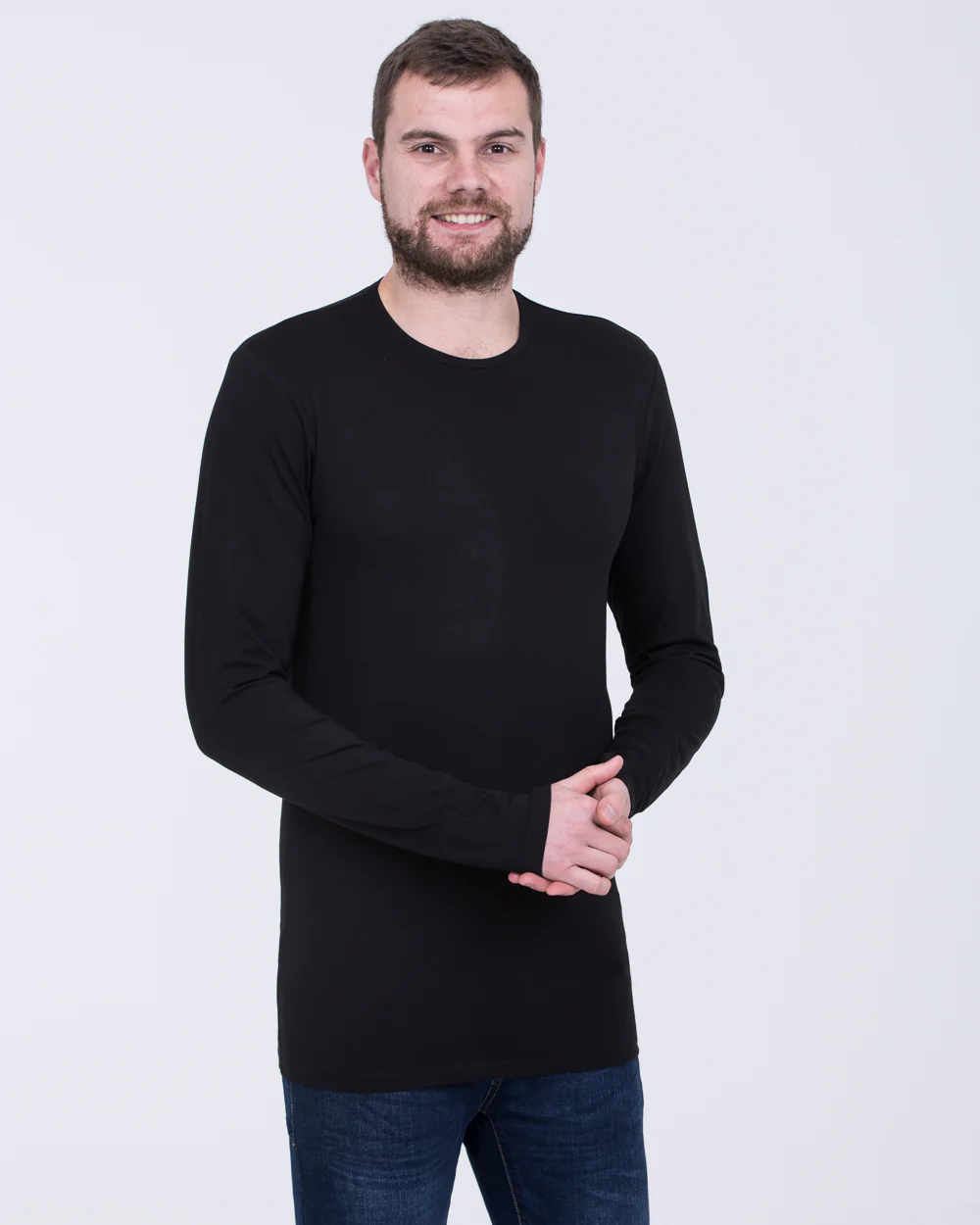 Girav London Long Sleeve Tall T-Shirt (black) - Image 3