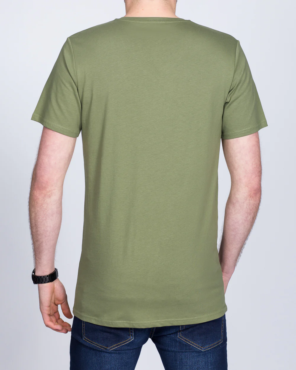 Girav New York Extra Tall V-Neck (olive green) - Image 2