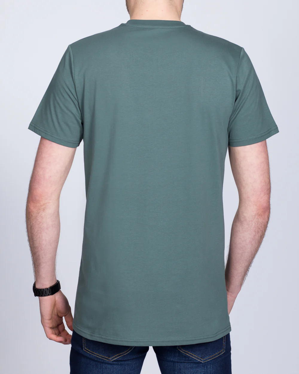 Girav Sydney Tall T-Shirt (metal green) - Image 2