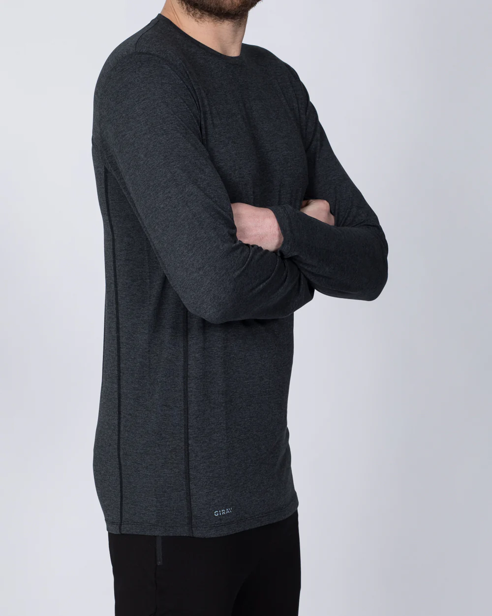 Girav Tall Thermal Baselayer (black marl) - Image 4