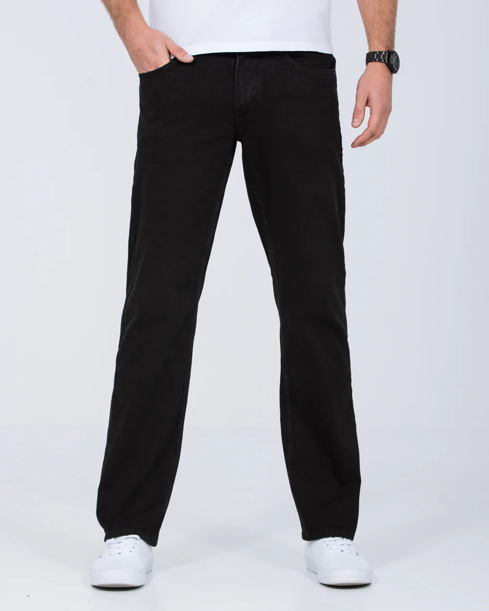 Mustang Big Sur Straight Fit Tall Jeans (black) - Image 3