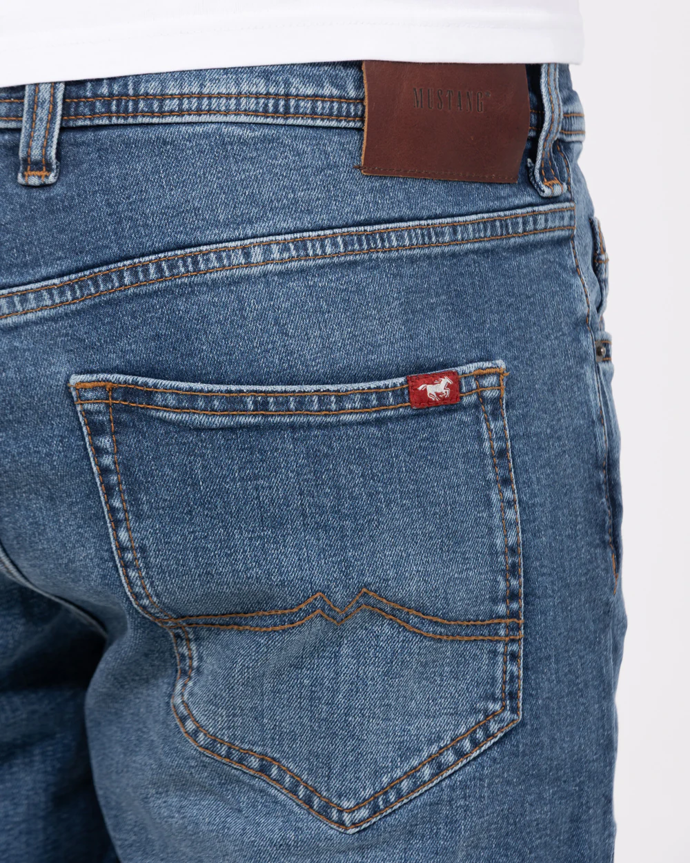Mustang Oregon Slim Fit Tall Jeans (stone washed) - Image 4