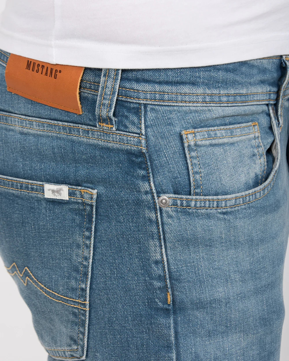 Mustang Orlando Slim Fit Tall Jeans (denim wash) - Image 4
