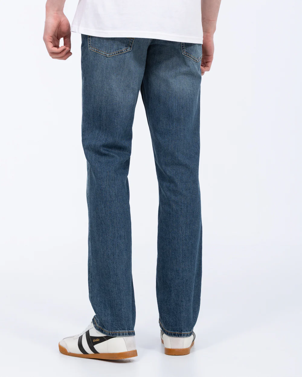 Mustang Tramper Straight Fit Tall Jeans (mid blue) - Image 2