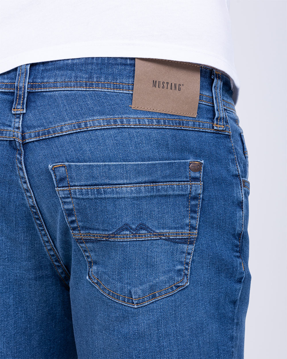 Mustang Washington Slim Fit Tall Jeans (blue wash) - Image 4