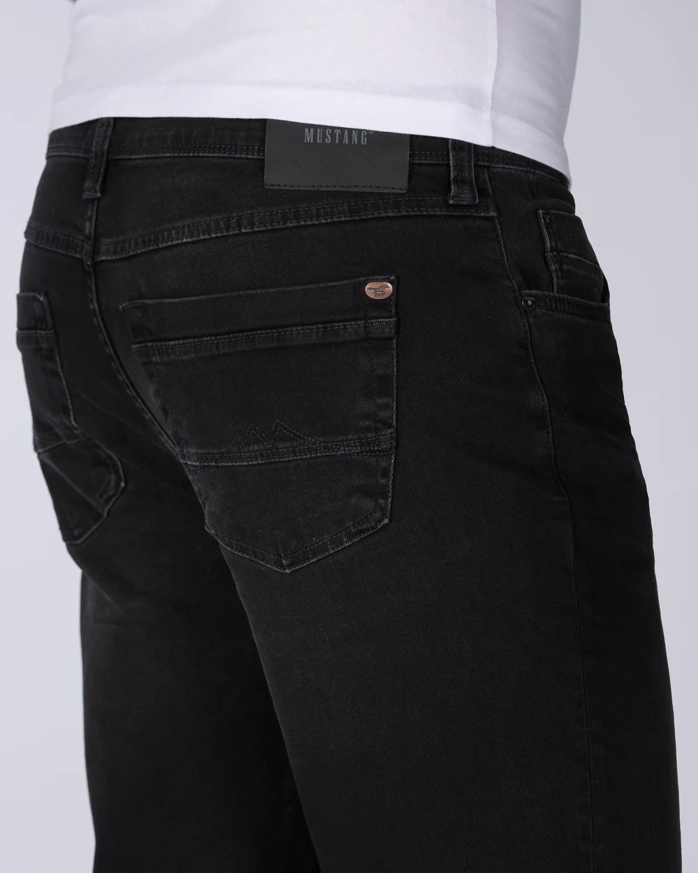 Mustang Washington Slim Fit Tall Jeans (dark grey) - Image 3