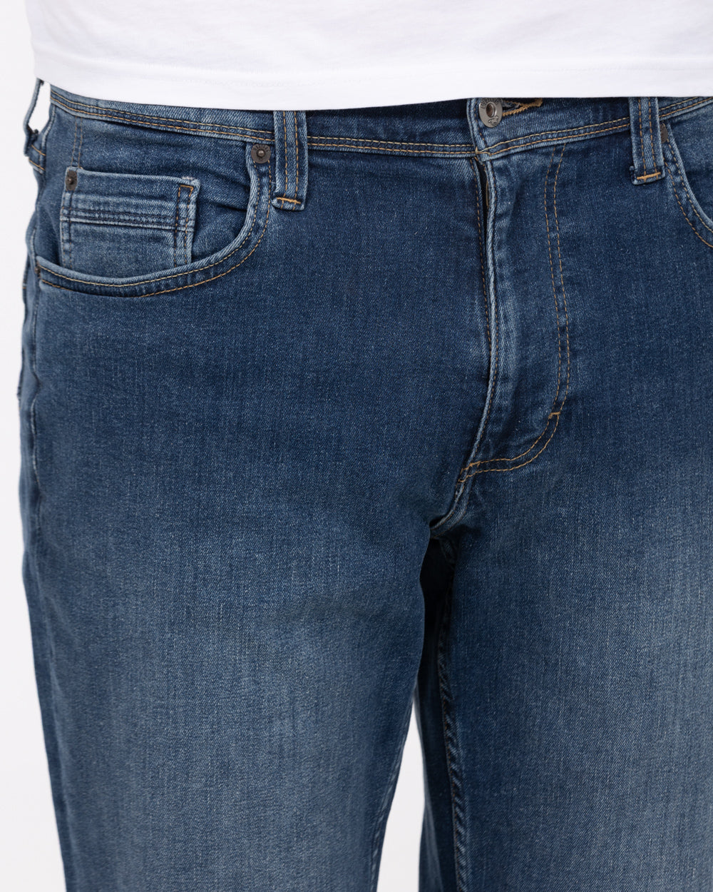 Mustang Washington Straight Fit Tall Jeans (denim mid) - Image 3