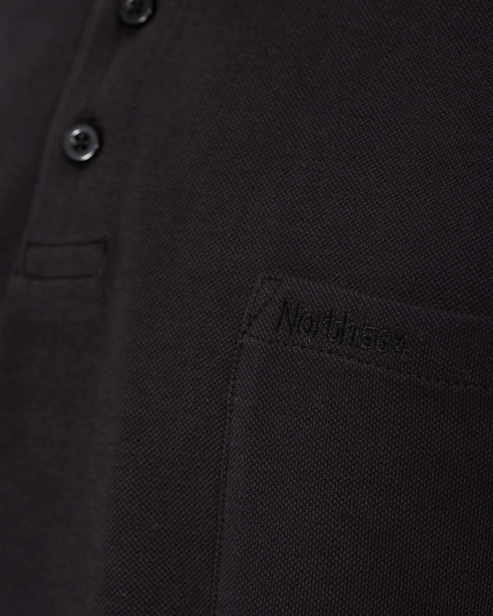 North 56 Regular Fit Tall Polo Shirt (black) - Image 4