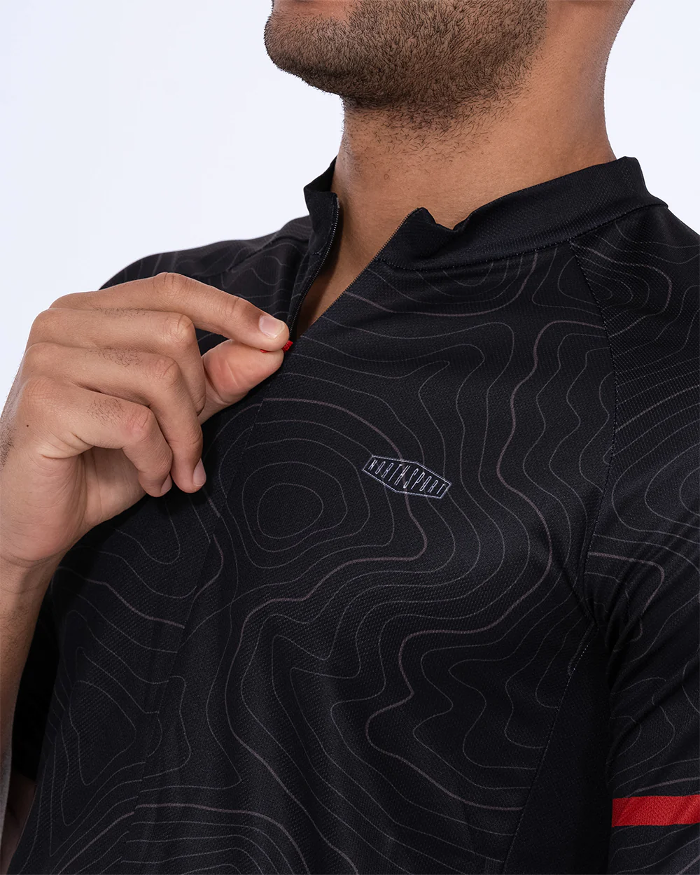 North 56 Tall Cycling Top (black/red) - Image 6