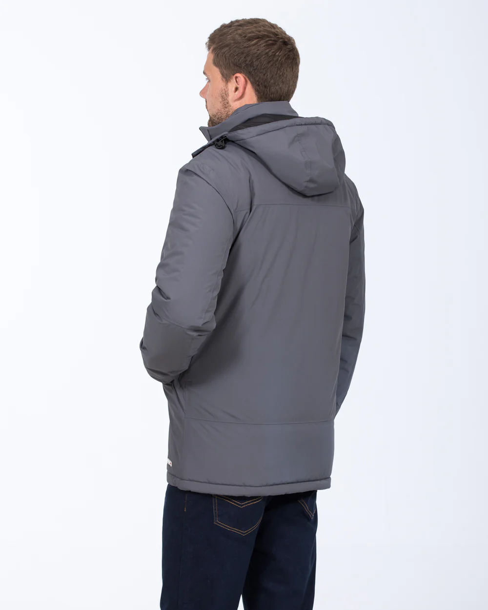 North 56 Tall Waterproof Rain Jacket (stone) - Image 2