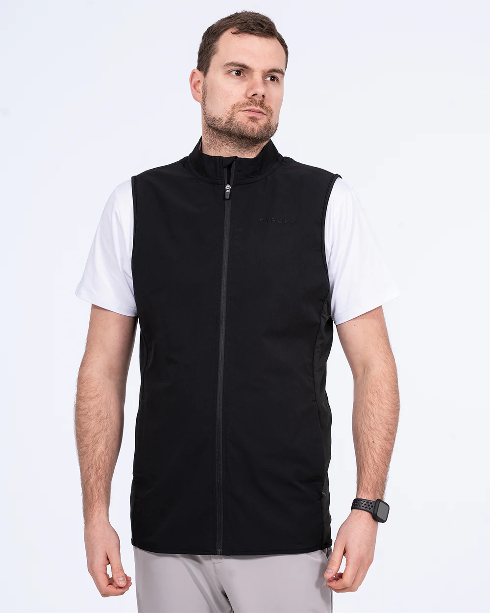 Parell Active Tall Golf Gilet (black) - Image 5