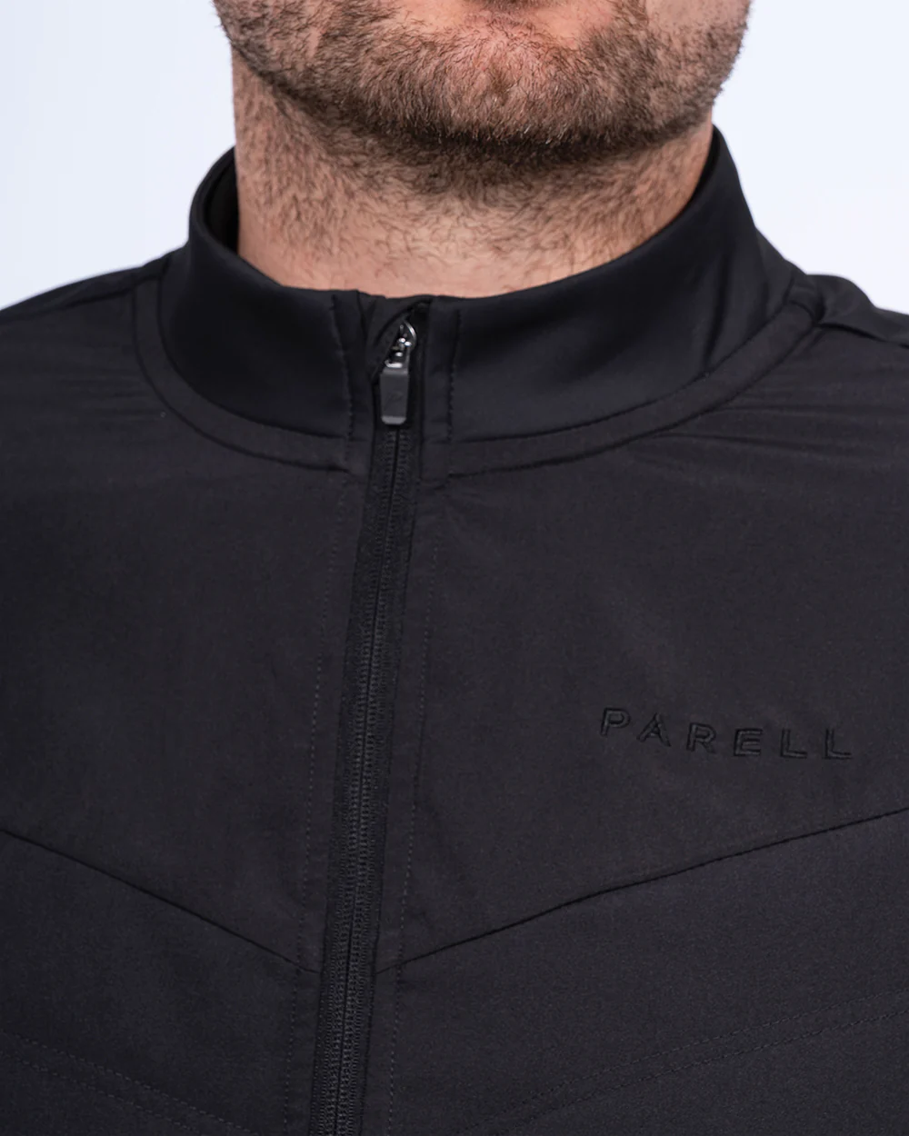 Parell Active Tall Hybrid Golf Jacket (black) - Image 3