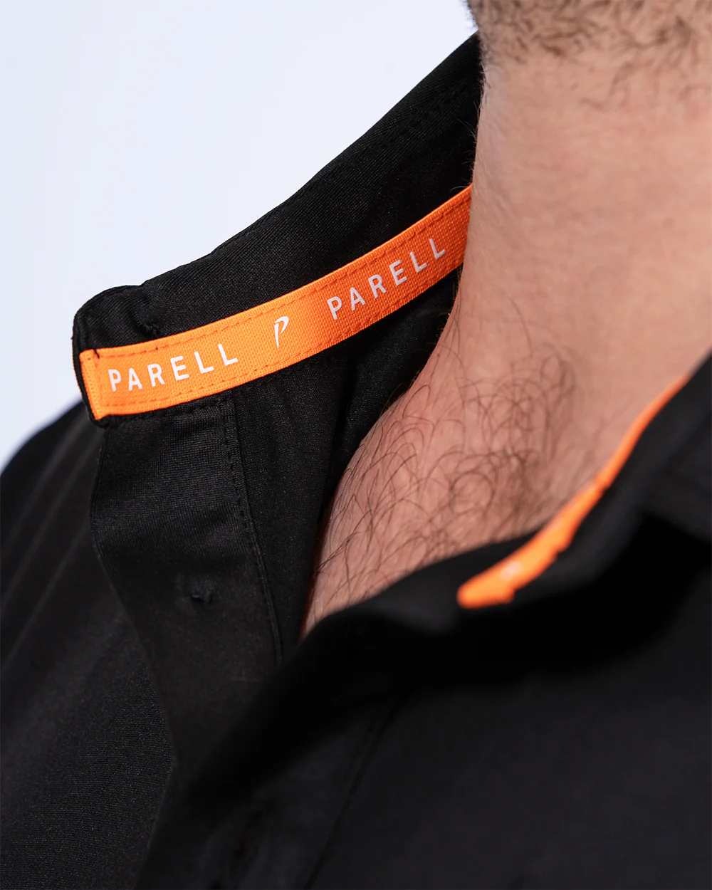 Parell Active Tall Golf Polo Shirt (black) - Image 5