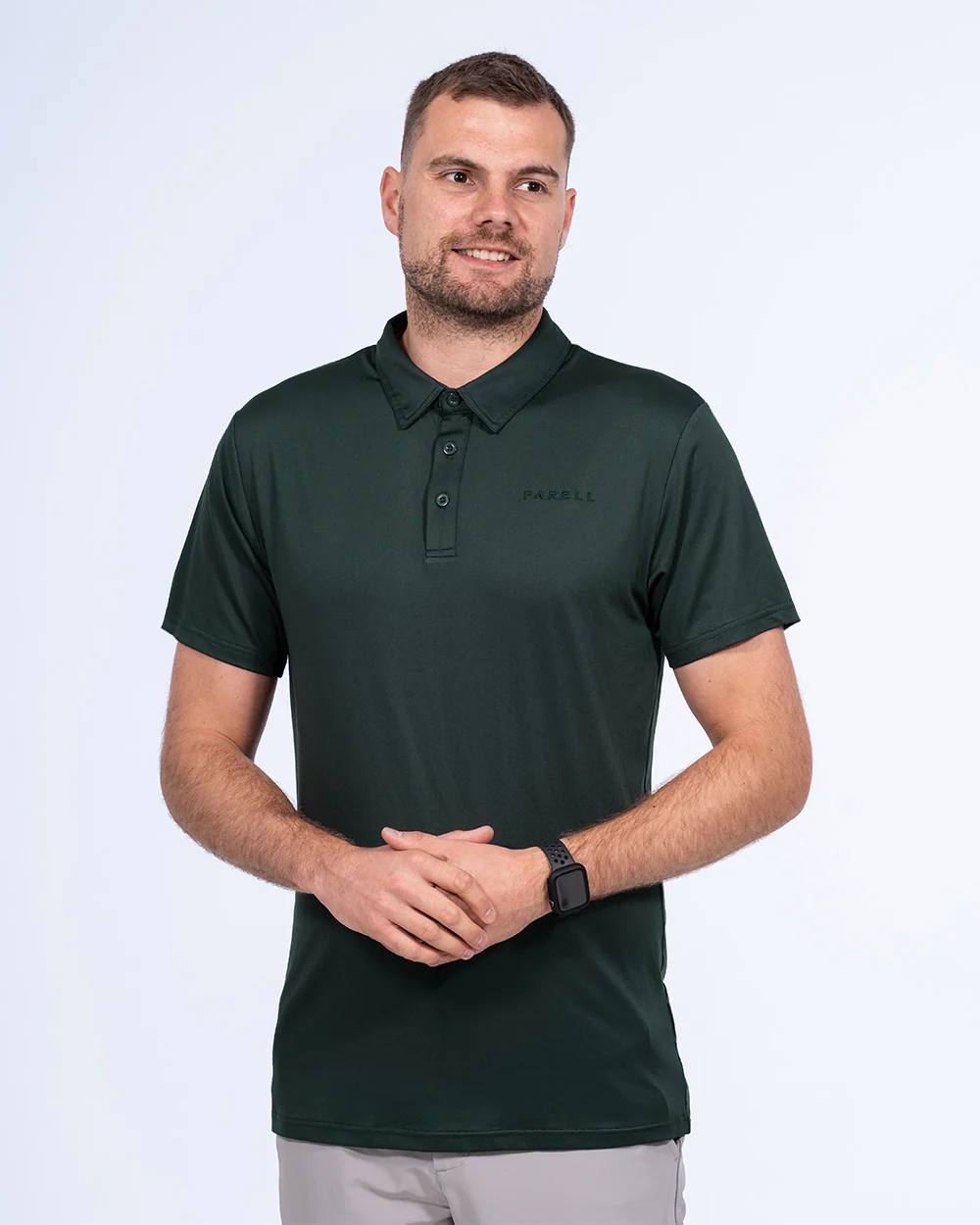 Parell Active Tall Golf Polo Shirt (iron moss) - Image 7