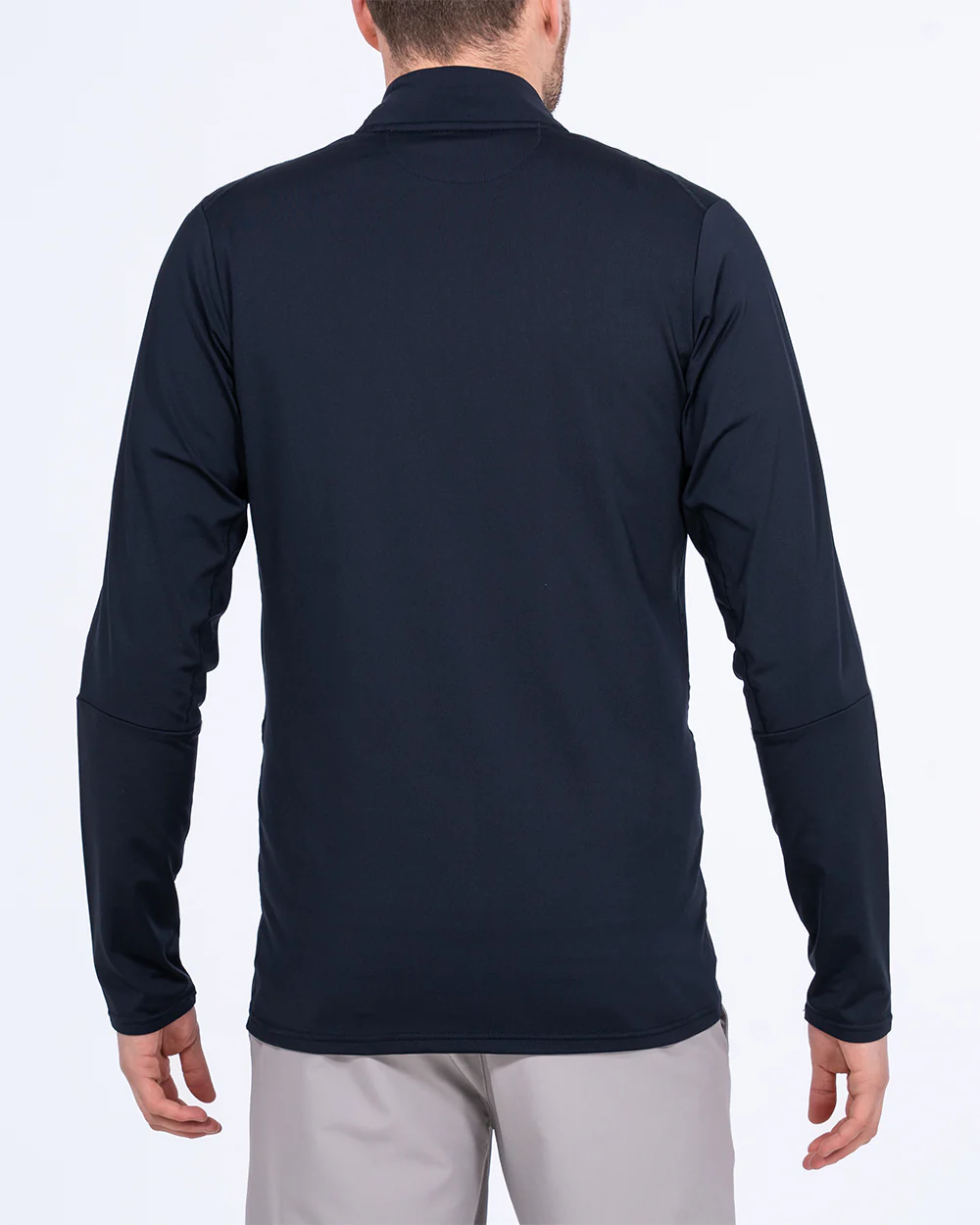 Parell Active Tall Zip Through Golf Training Top (navy) - Image 2