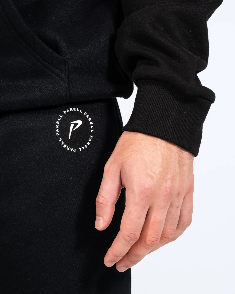 Parell Evolve Tall Oversized Pullover Hoodie (black) - Image 4