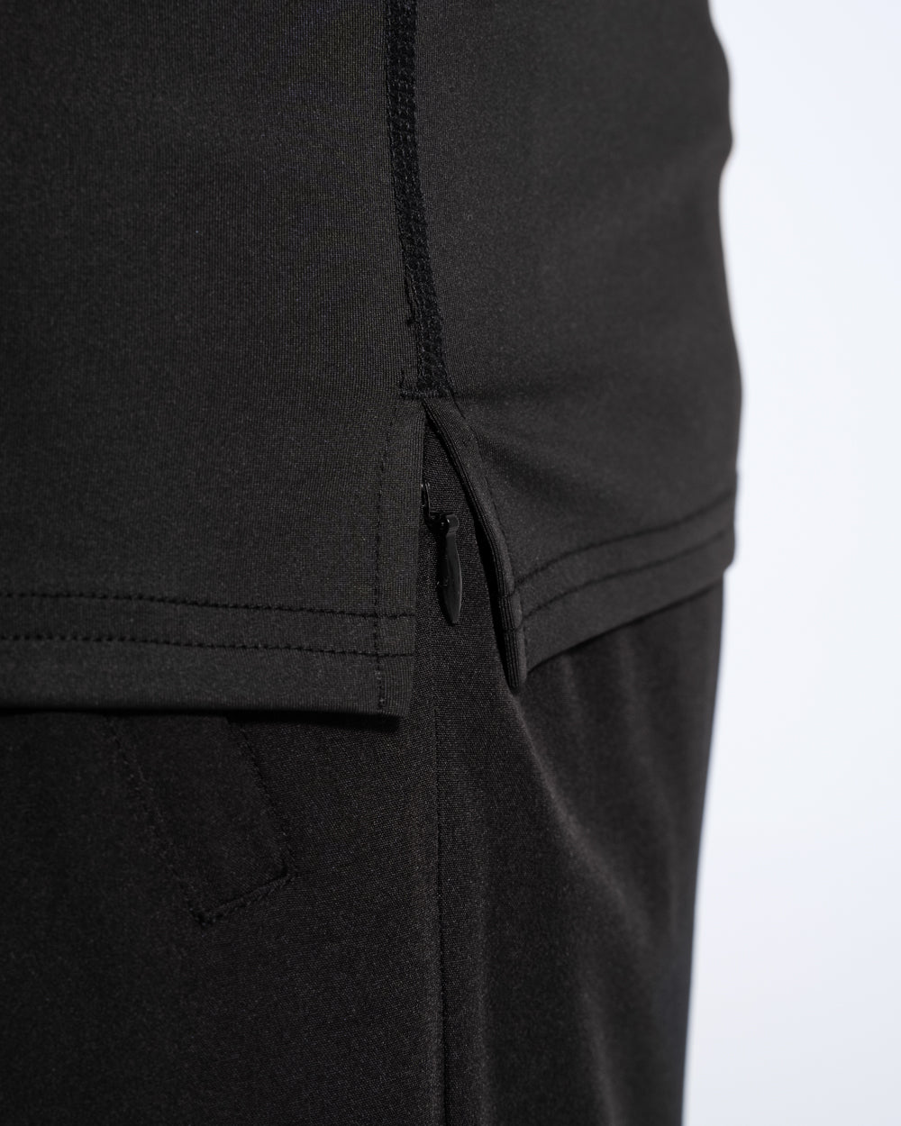 Parell Evolve Tall Quarter Zip Training Top (black) - Image 9