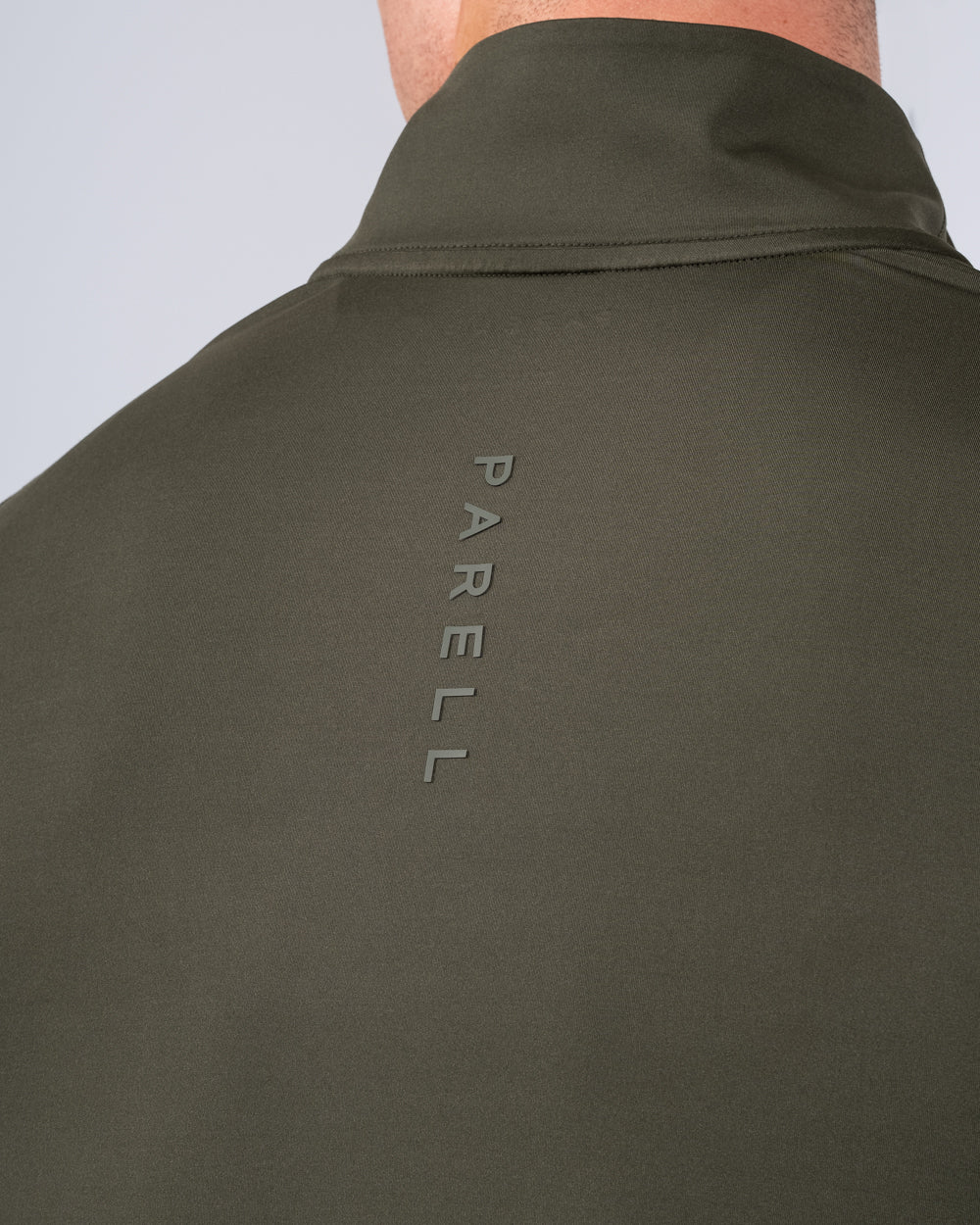 Parell Evolve Tall Quarter Zip Training Top (khaki) - Image 3