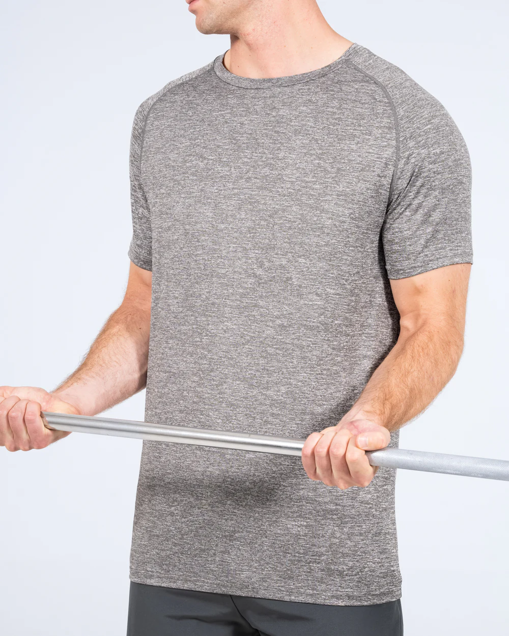Parell Evolve Tall Spacedye Training Top (grey) - Image 4