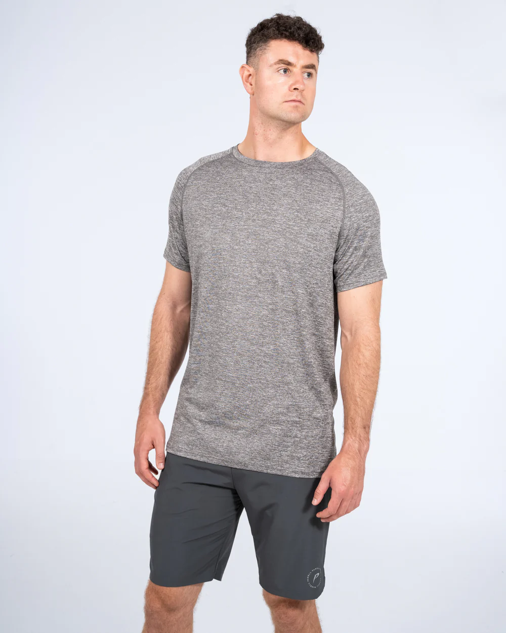 Parell Evolve Tall Spacedye Training Top (grey) - Image 5