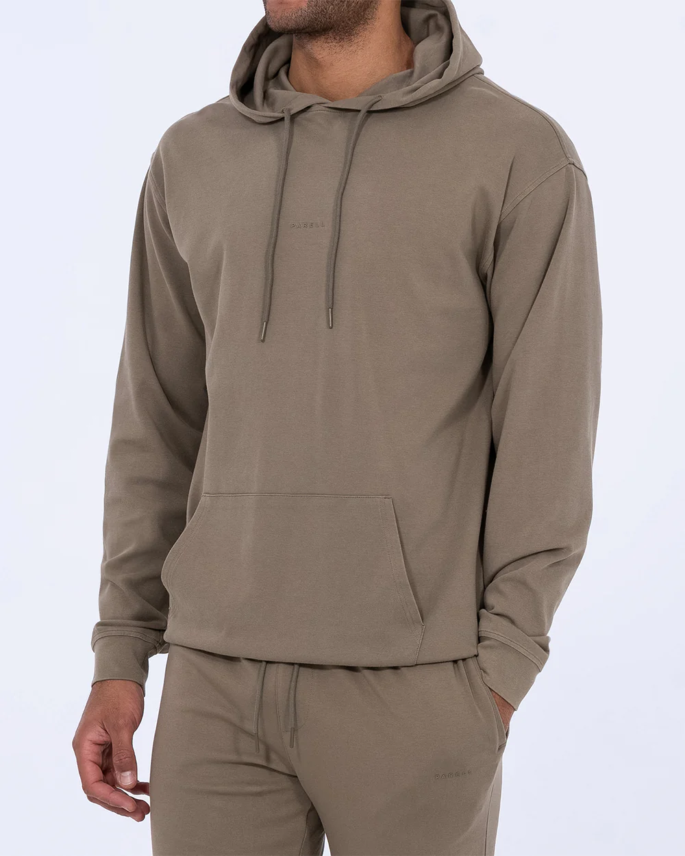 Parell Forge Tall Lightweight Hoodie (khaki)