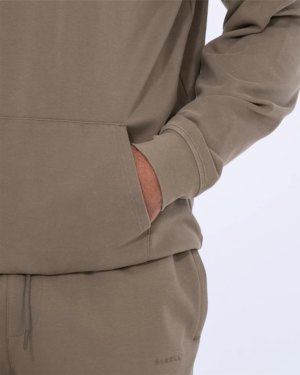 Parell Forge Tall Lightweight Hoodie (khaki) - Image 4