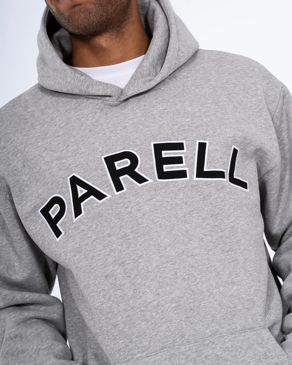 Parell Forge Tall Oversized Hoodie (heather grey) - Image 3