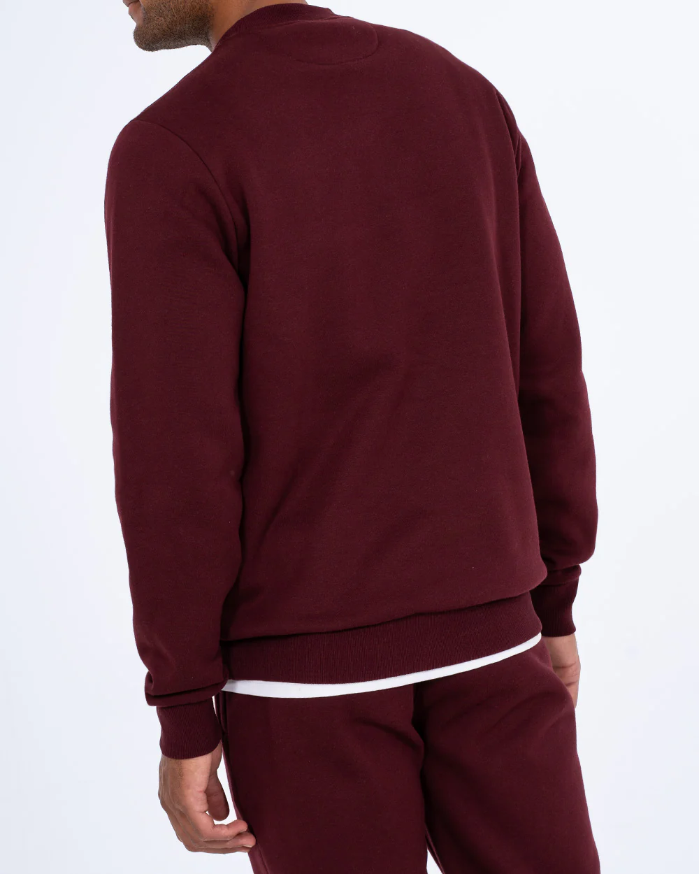 Parell Forge Tall Oversized Sweatshirt (burgundy) - Image 2
