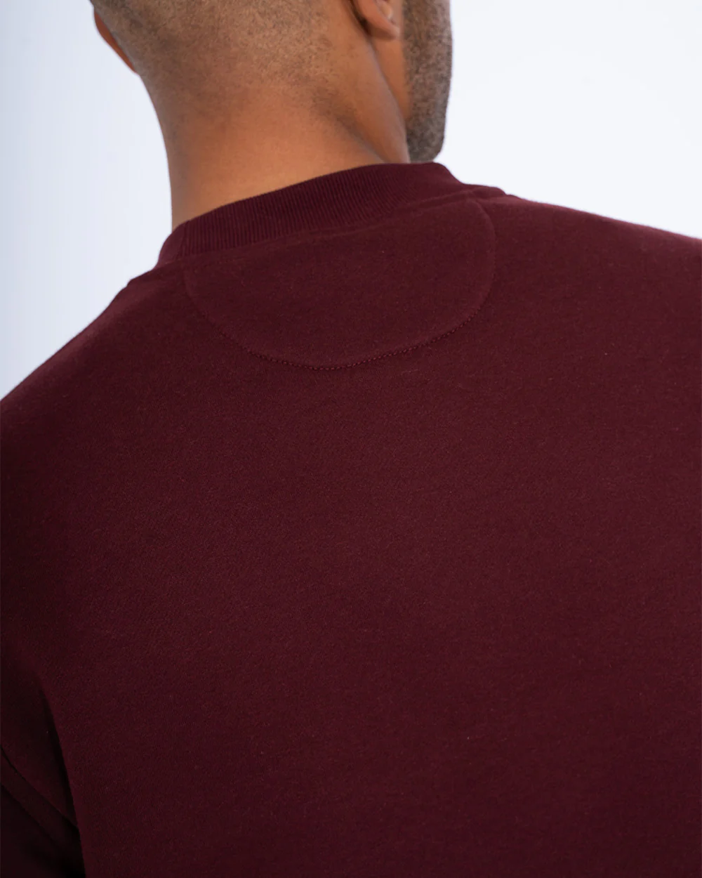 Parell Forge Tall Oversized Sweatshirt (burgundy) - Image 4