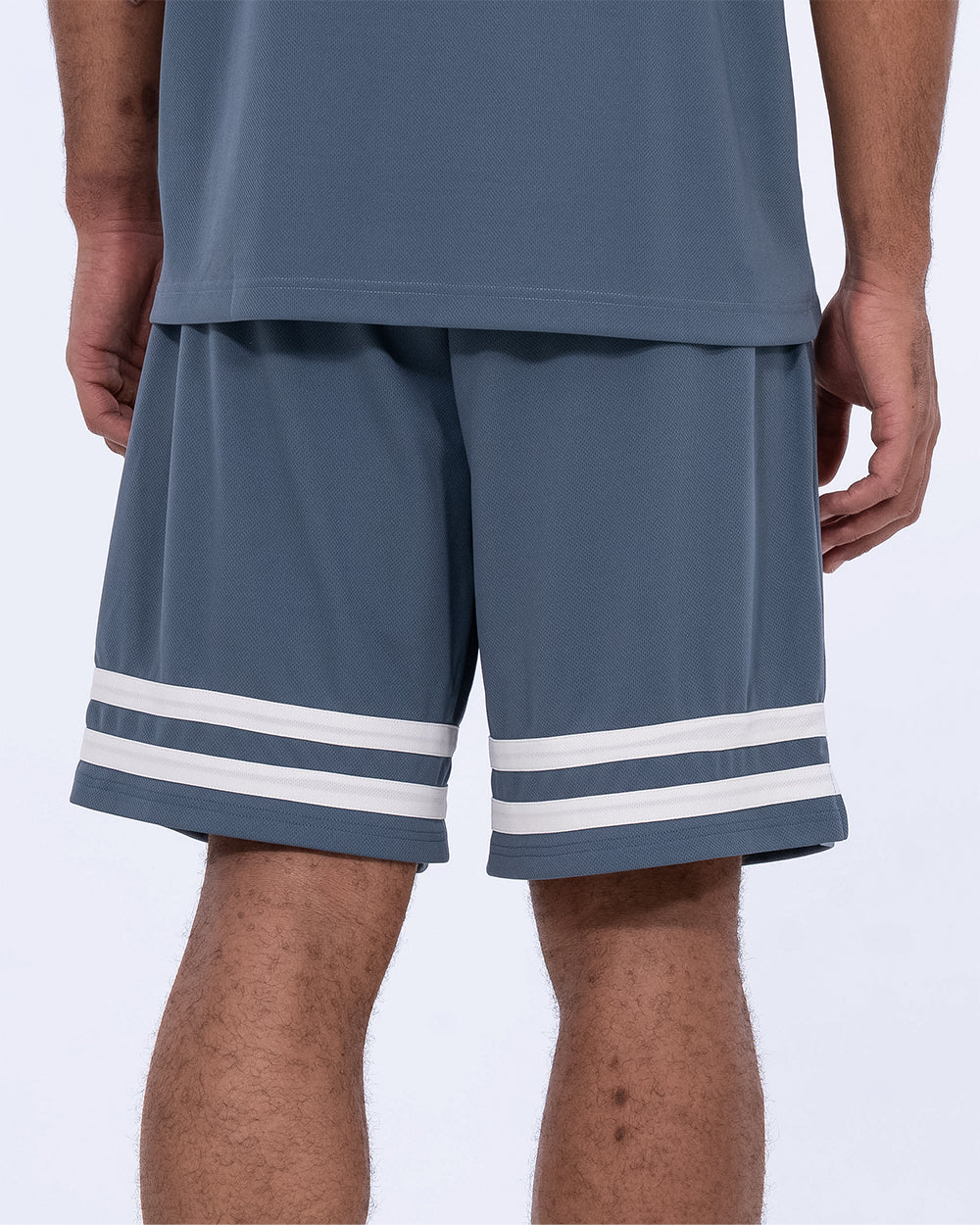 Parell Forge Tall Varsity Shorts (titanium blue) - Image 3