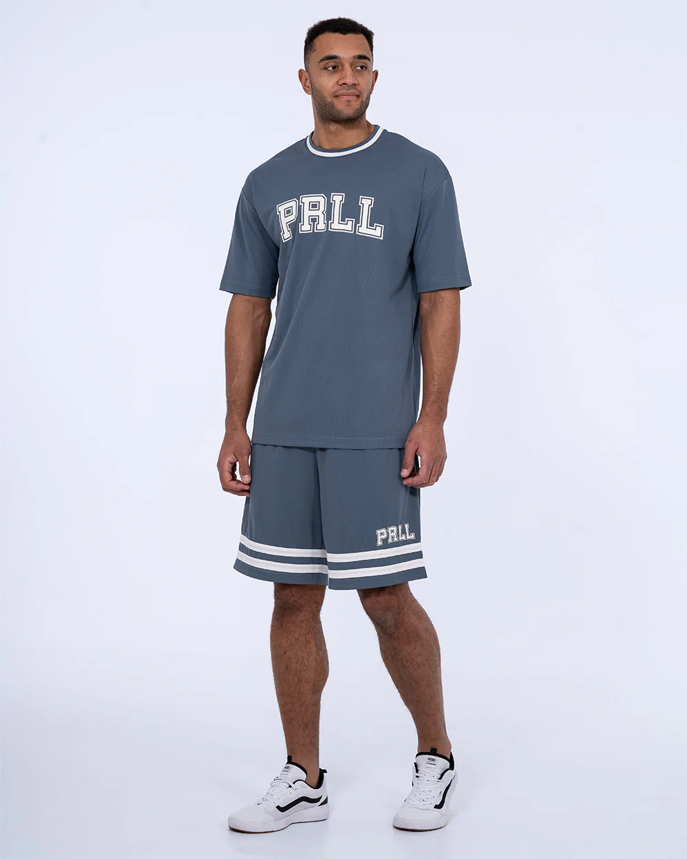 Parell Forge Tall Varsity Shorts (titanium blue) - Image 5