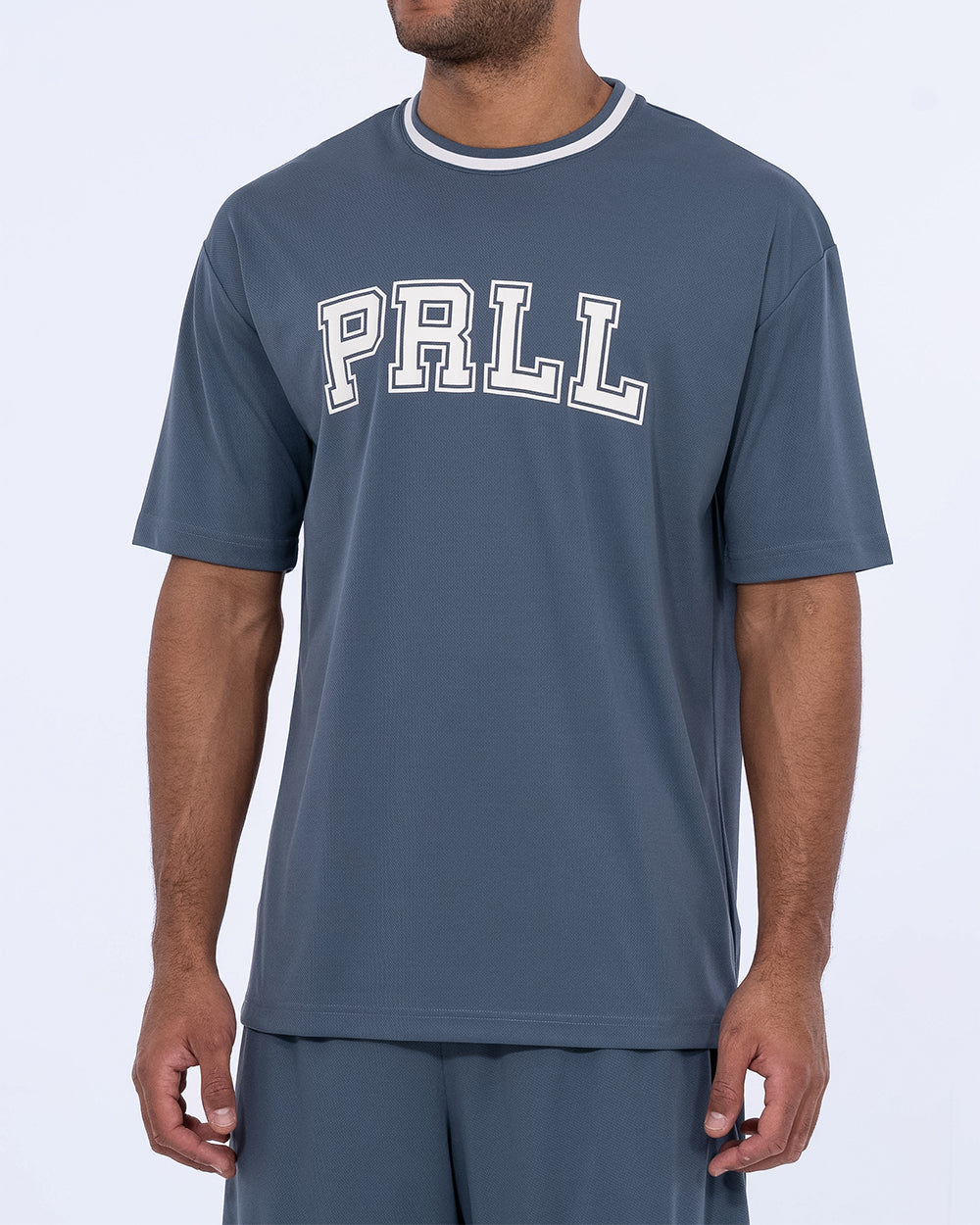 Parell Forge Tall Varsity T-Shirt (titanium blue)