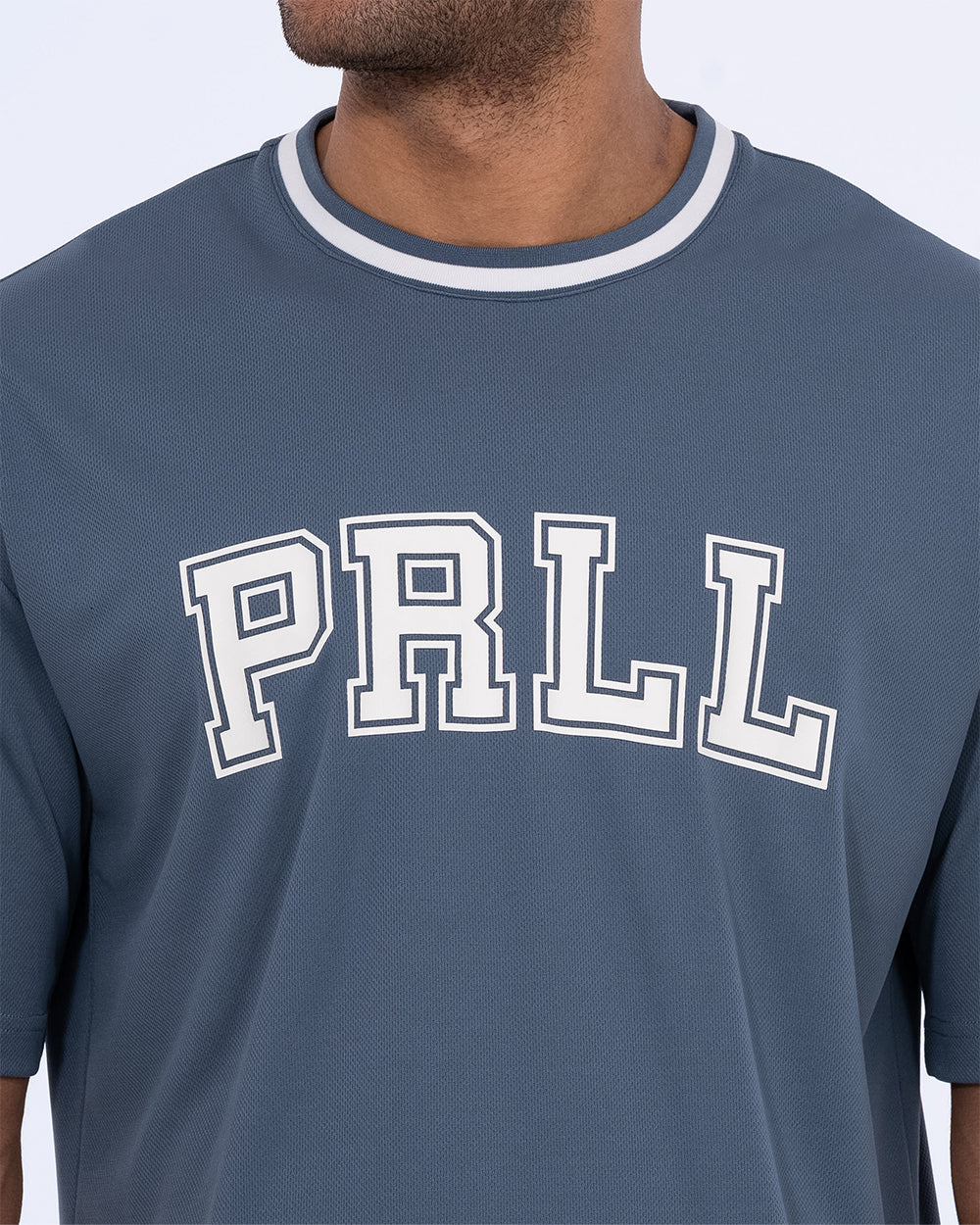 Parell Forge Tall Varsity T-Shirt (titanium blue) - Image 3