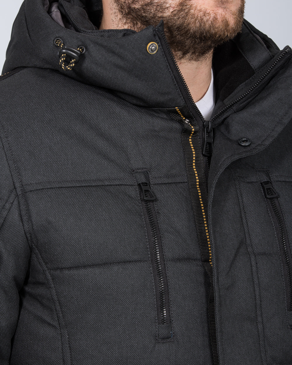 Redpoint Finley Tall Padded Parka Jacket (dark anthracite) - Image 5