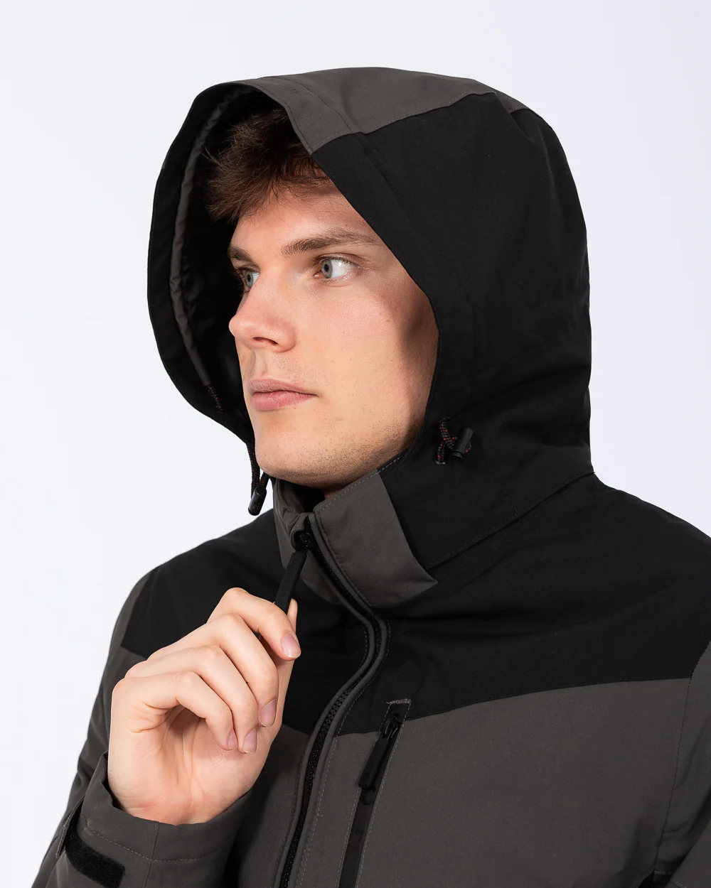 Redpoint Len Tall Waterproof Jacket (olive/black) - Image 7
