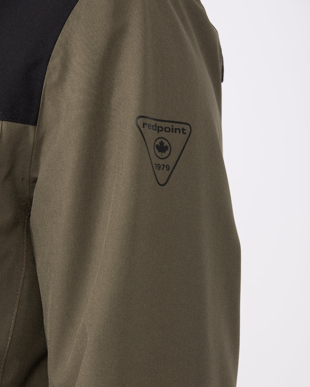 Redpoint Luke Tall Hooded Jacket (black/olive) - Image 4