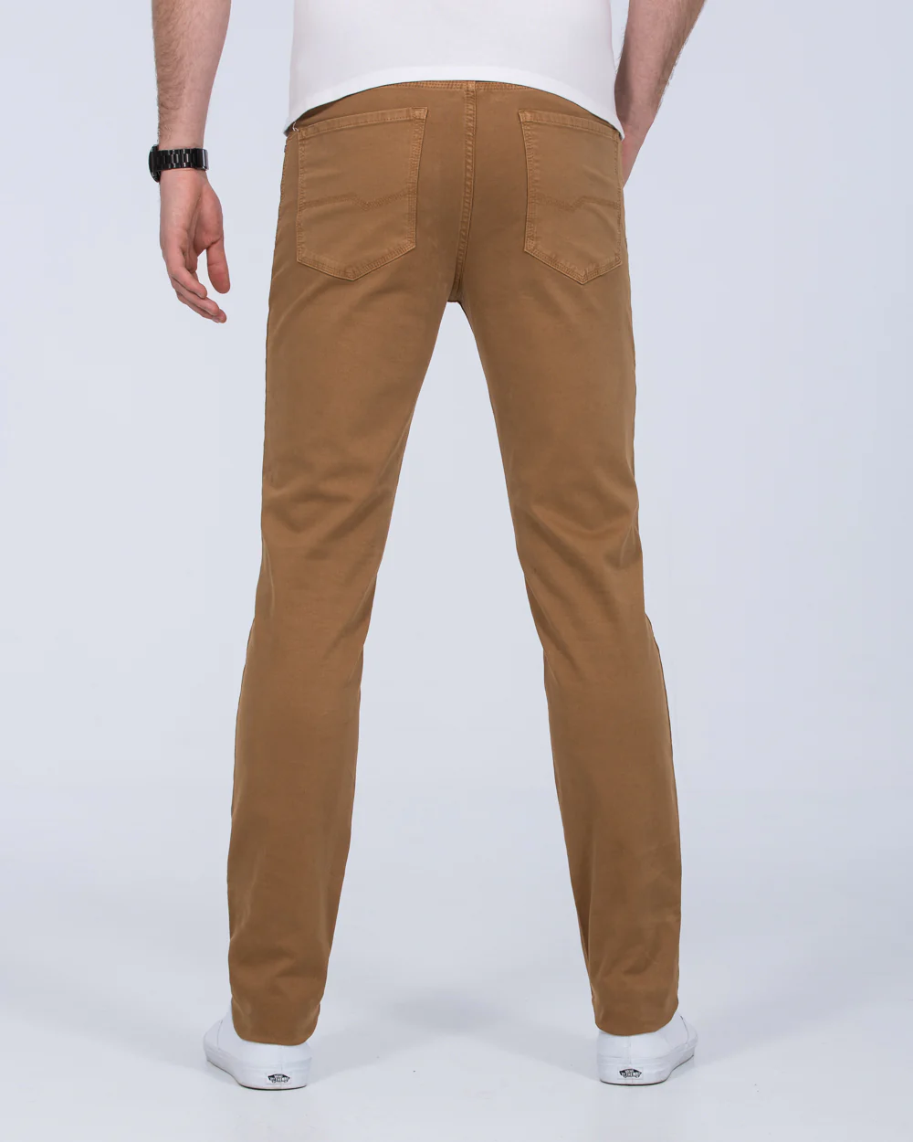 Redpoint Milton Slim Fit Tall Jeans (brown sugar) - Image 2