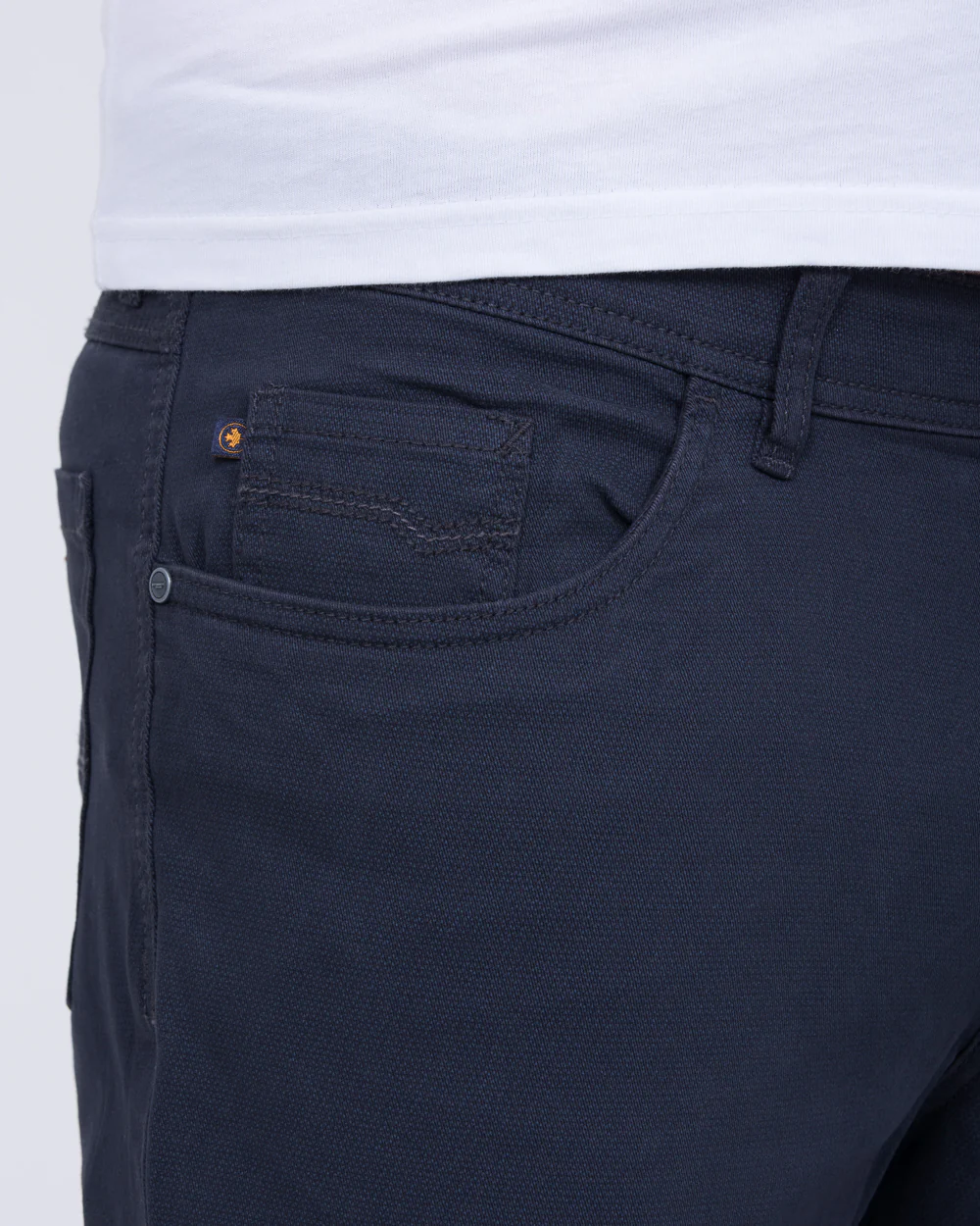 Redpoint Milton Slim Fit Tall Jeans (navy pattern) - Image 4
