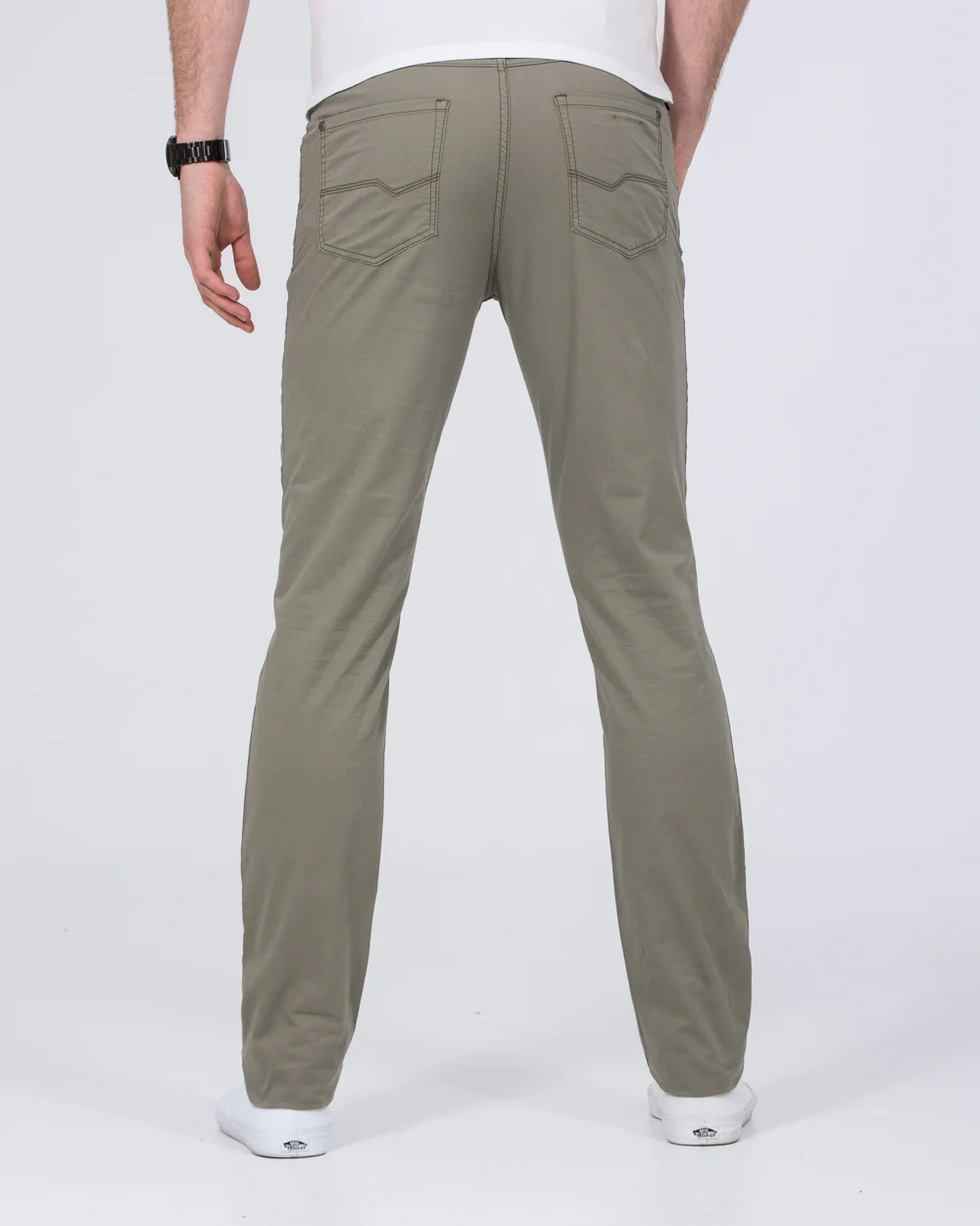 Redpoint Montreal Slim Fit Tall Jeans (khaki) - Image 2
