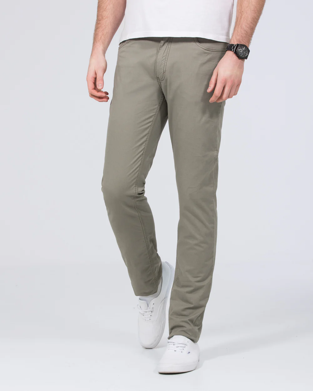 Redpoint Montreal Slim Fit Tall Jeans (khaki) - Image 4