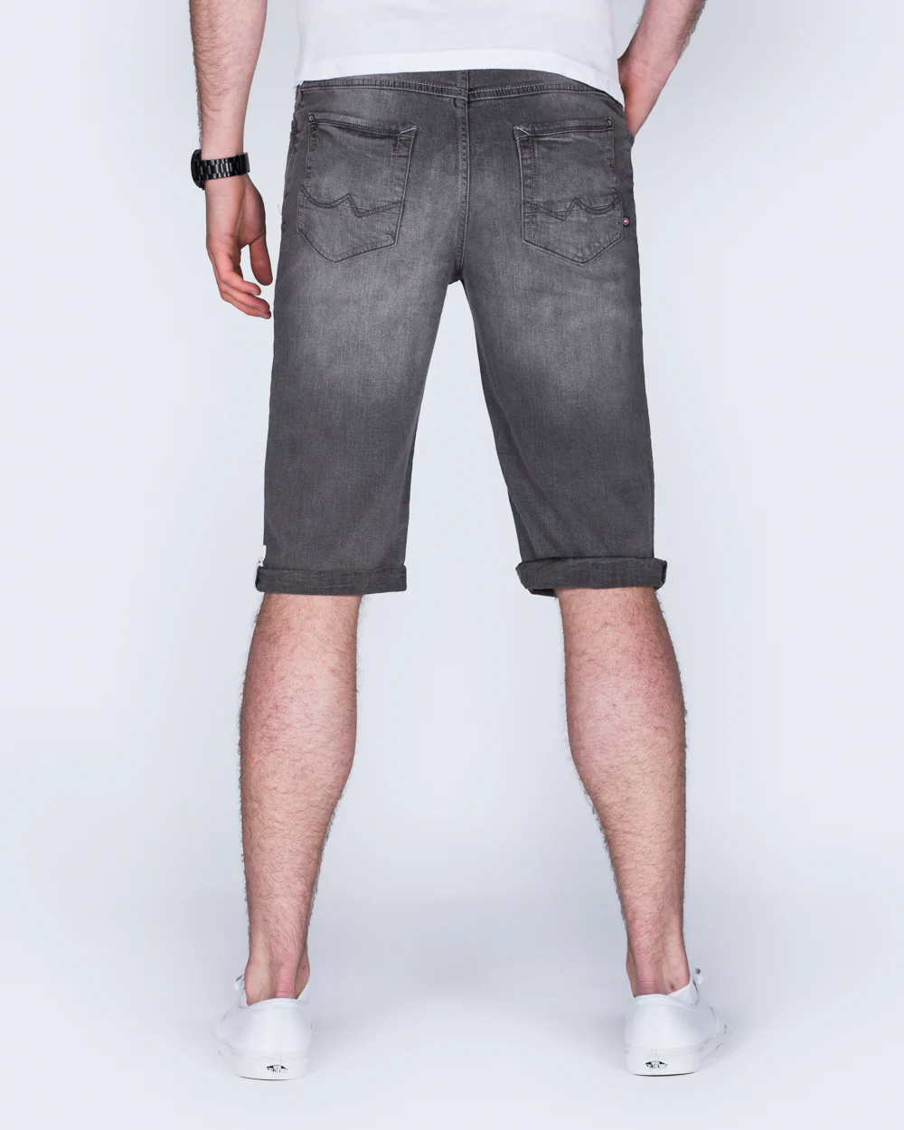 Redpoint Sherbrook Denim Shorts (grey) - Image 2