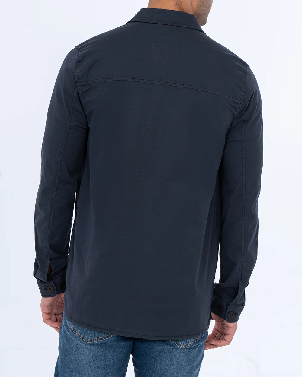 Redpoint Vico Tall Shacket (navy) - Image 2