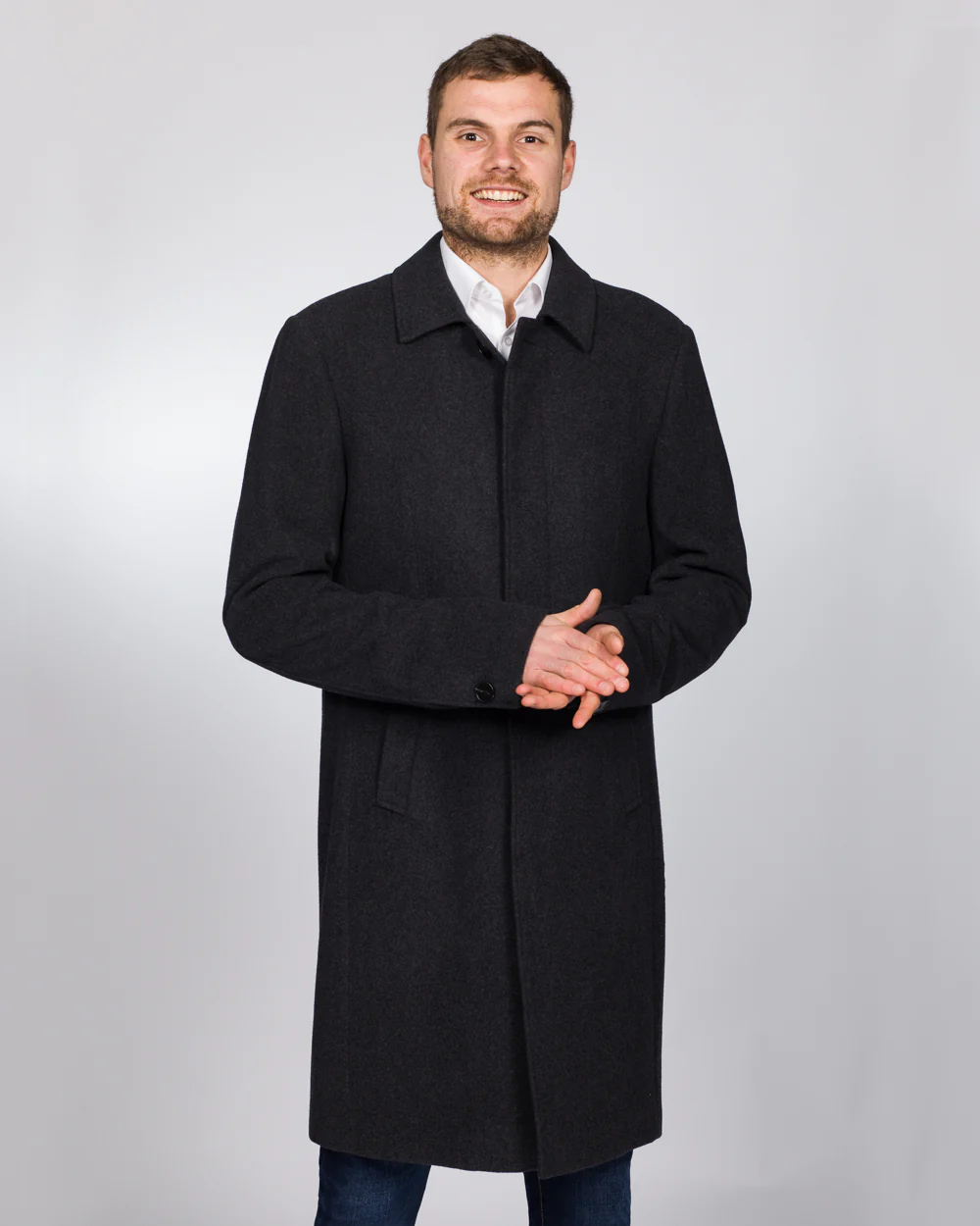 Skopes Aldgate Overcoat (charcoal) - Image 5