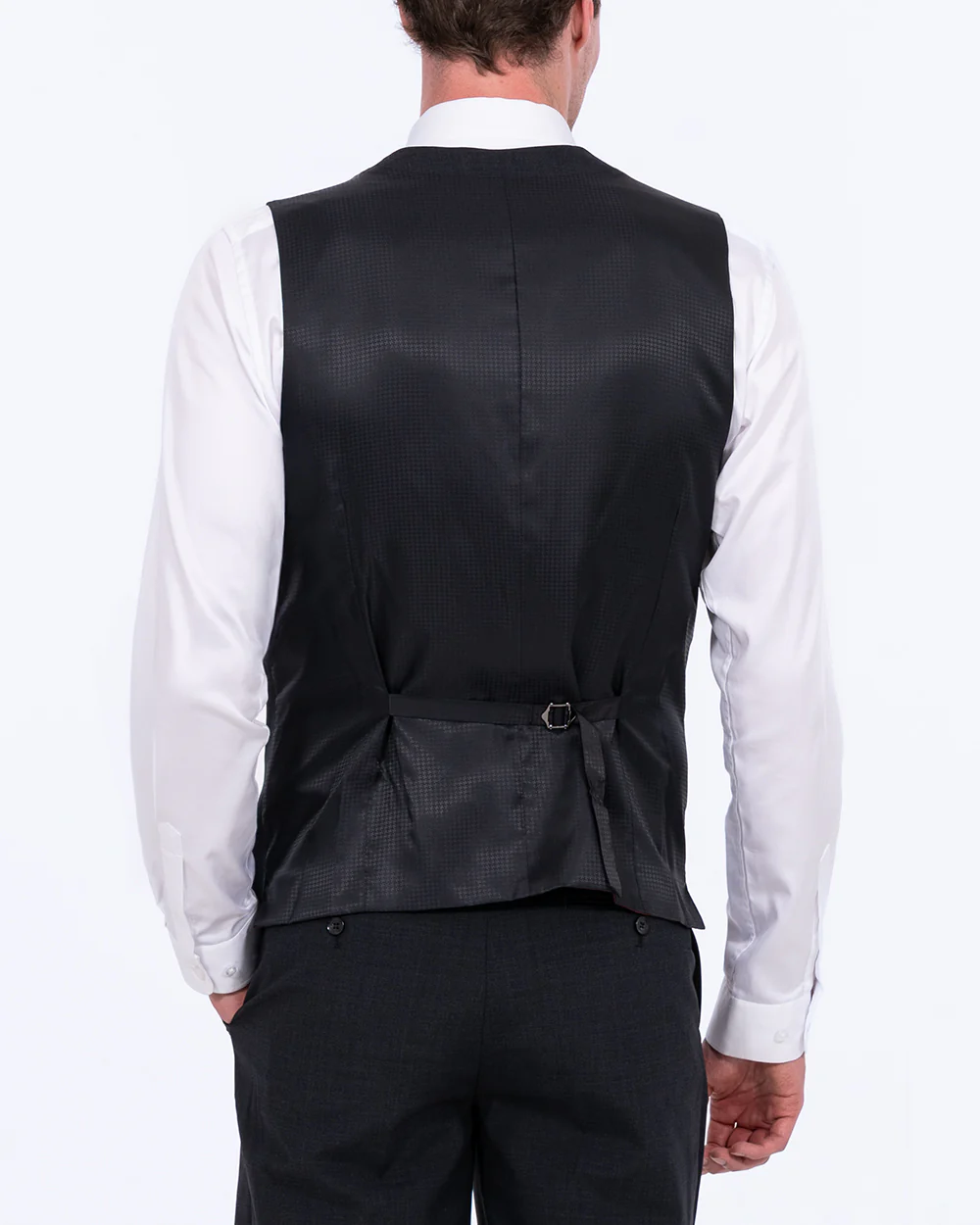 Skopes Darwin Regular Fit Tall Suit Waistcoat (charcoal) - Image 2