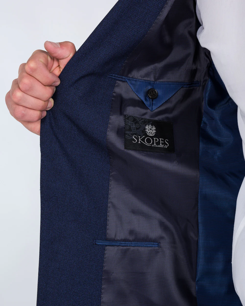 Skopes Harcourt Skinny Fit Tall Suit (navy) - Image 5