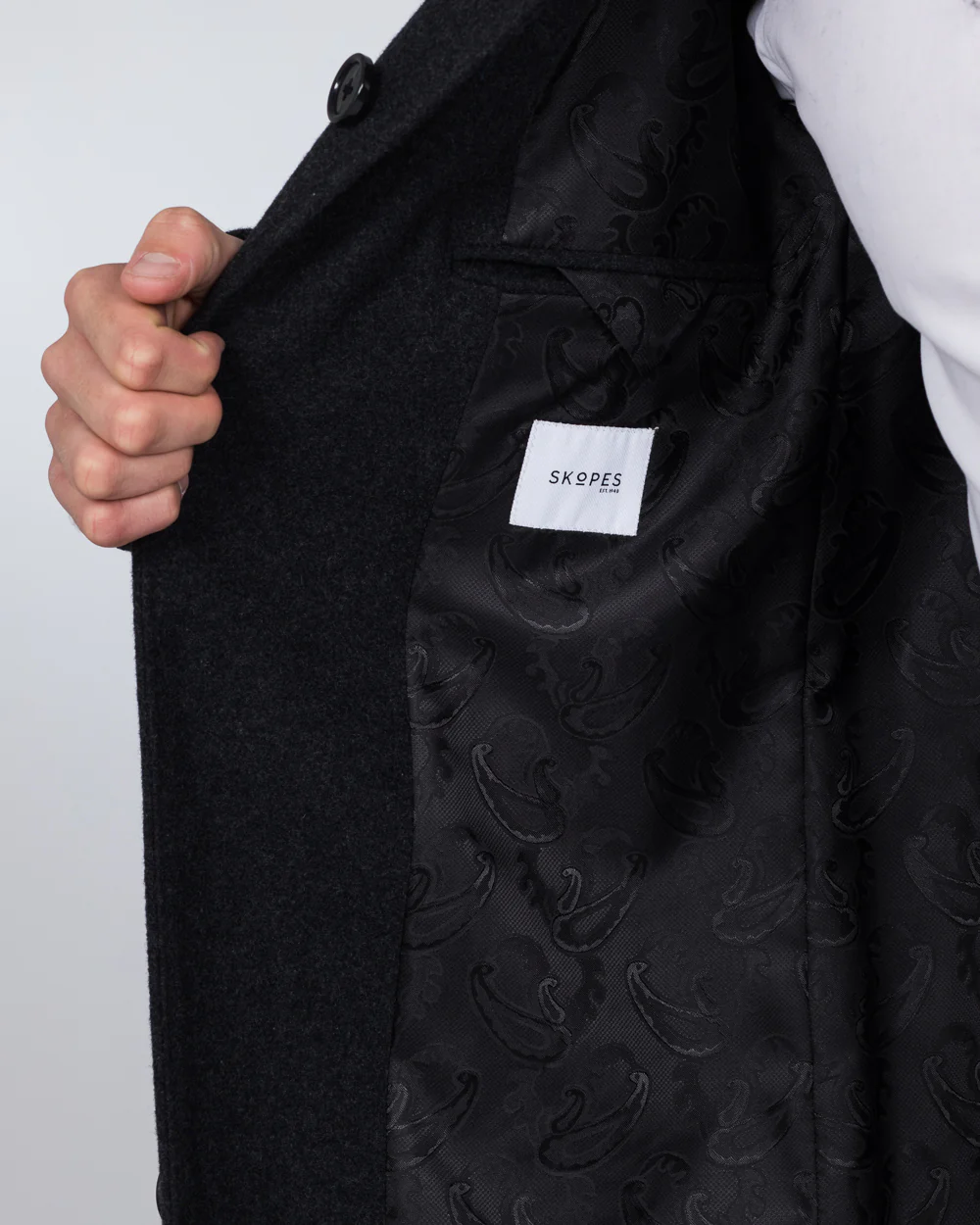 Skopes Hendon Overcoat (charcoal) - Image 5