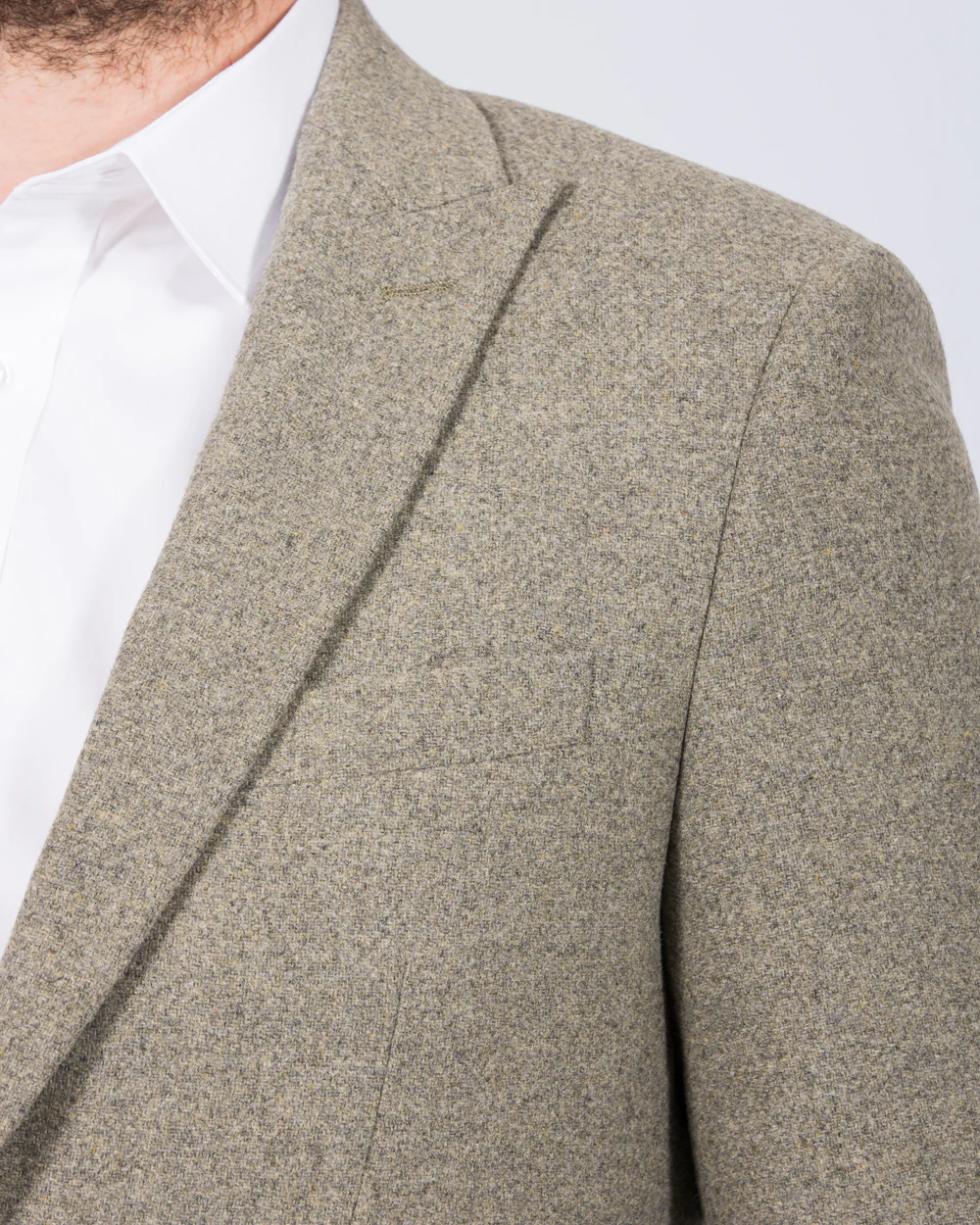 Skopes Ingram Slim Fit Tall Wool Blazer (sage) - Image 4