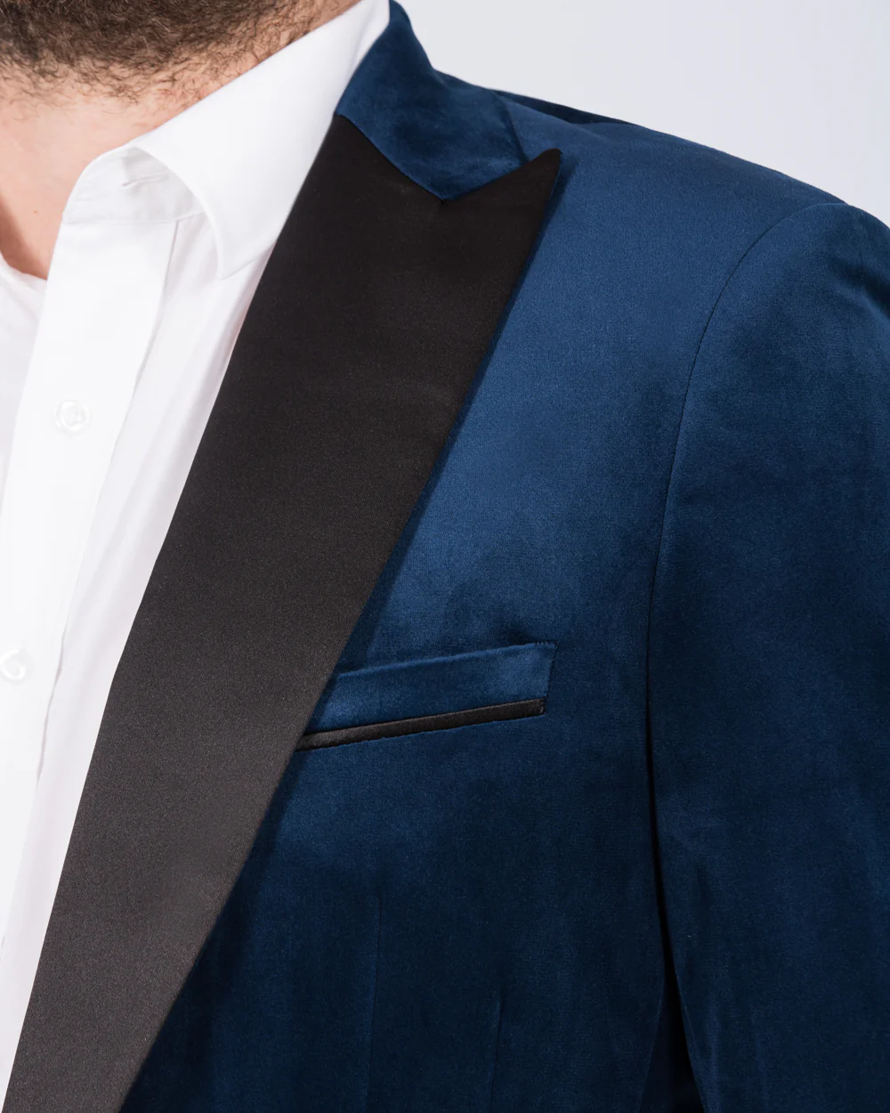 Skopes Jive Tall Velvet Blazer (royale blue) - Image 4
