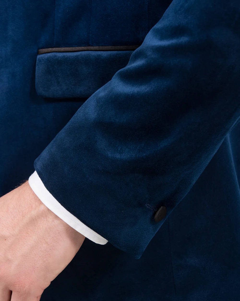 Skopes Jive Tall Velvet Blazer (royale blue) - Image 5